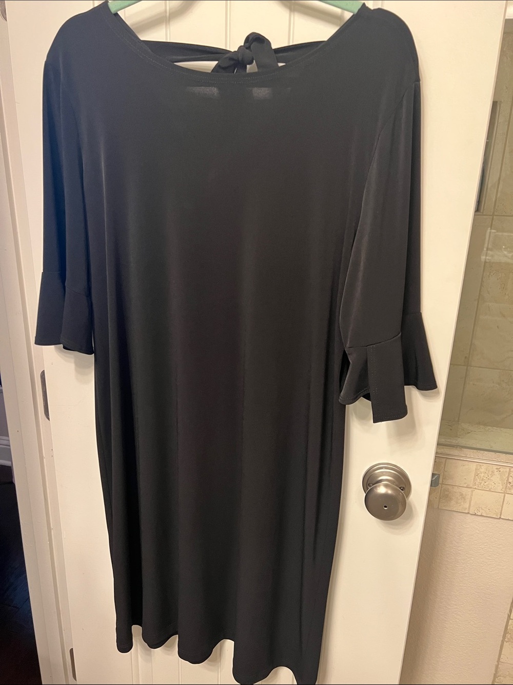 Clara Sun Woo black dress